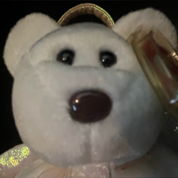 NWT - TY The Beanie Babies - Halo with Brown Nose - Picture 2 of 9